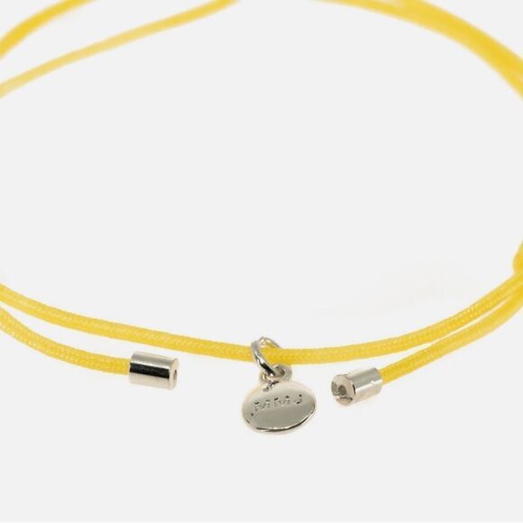 Marc By Marc Jacobs Bolt Friendship Stretch Bracelet - Safety Yellow NWT - Picture 2 of 4